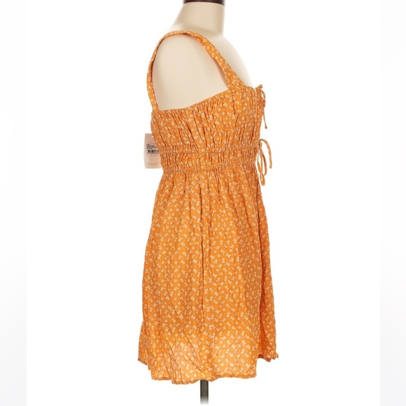 NWT Faithful The Brand Praia Mini Dress in Ermita Floral Print Milkmaid Style - Picture 7 of 10